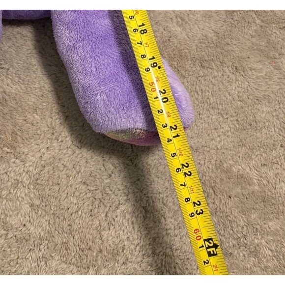 Hello Kitty Build a Bear Sanrio Large Purple Plush Stuffed Cat 18" No Bow - Picture 13 of 13